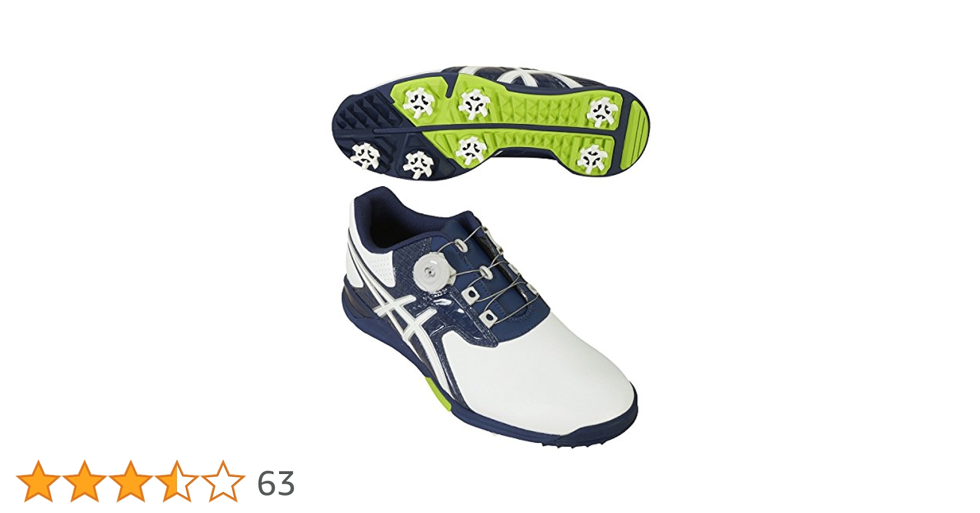 ASICS ゴルフシューズ27.0cm ホワイトシルバー　TGN913 ASICS ゴルフシューズ27.0cm ホワイトシルバー TGN913 ASICS