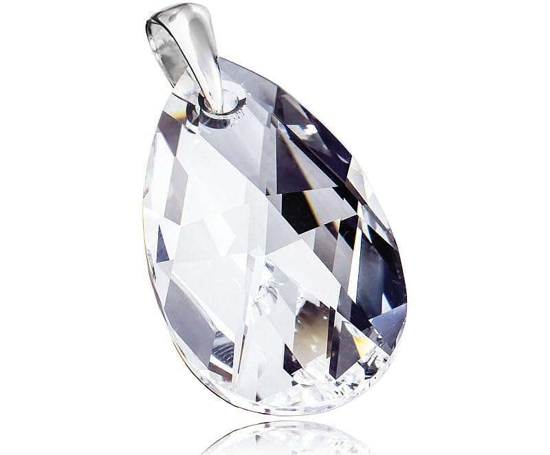 Pendentif en cristal Arande bijoux femme collier argent 925 avec certificat