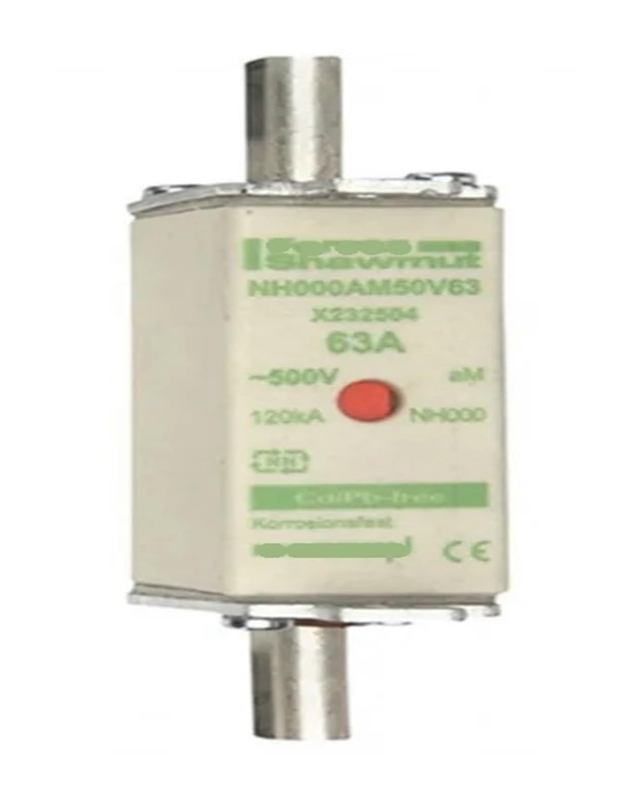 Fusibles NH000AM50V20 pour cartouche industrielle 20A 500V Q232498