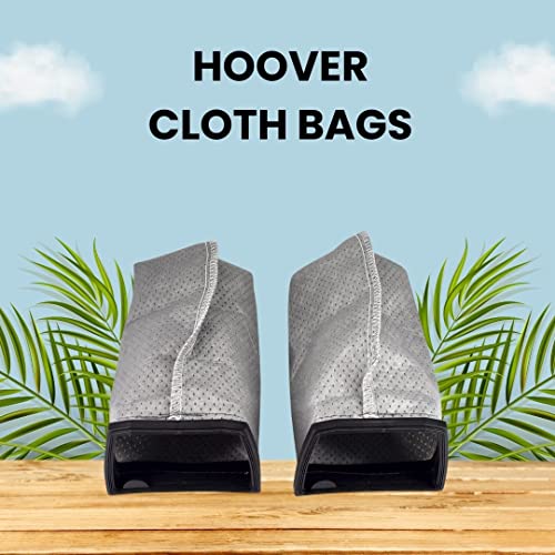 2 Pcs Cloth Bags Fits For Hoover Porta Power Swingette S1015 S1029, Ch30000 Commercial Canister Vacuum Reusable Canister/Upright Vacuum Cleaner Bag 43662023 (2* Vacuum Cleaner Bags) #TOP2