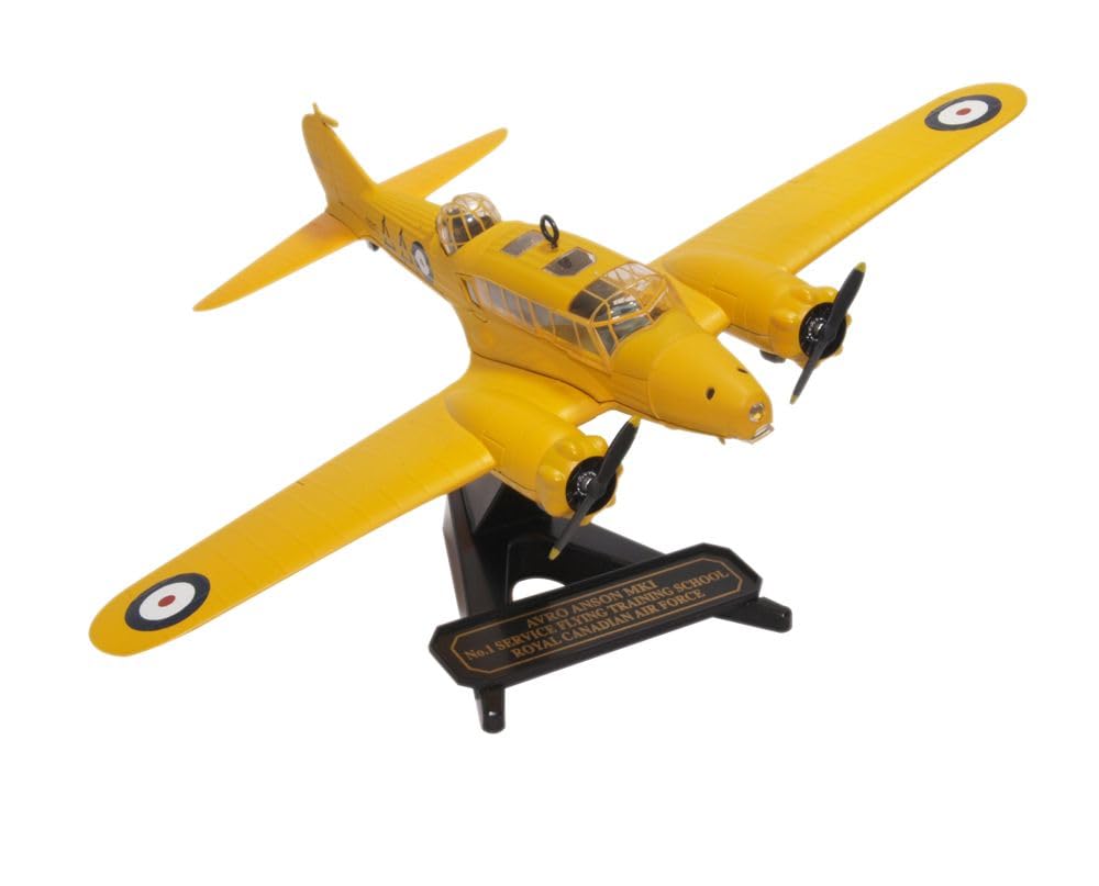 Oxford Diecast 1:72 Avro Anson No.6013 AA No.1 SFTS RCAF Collectable model 72AA006