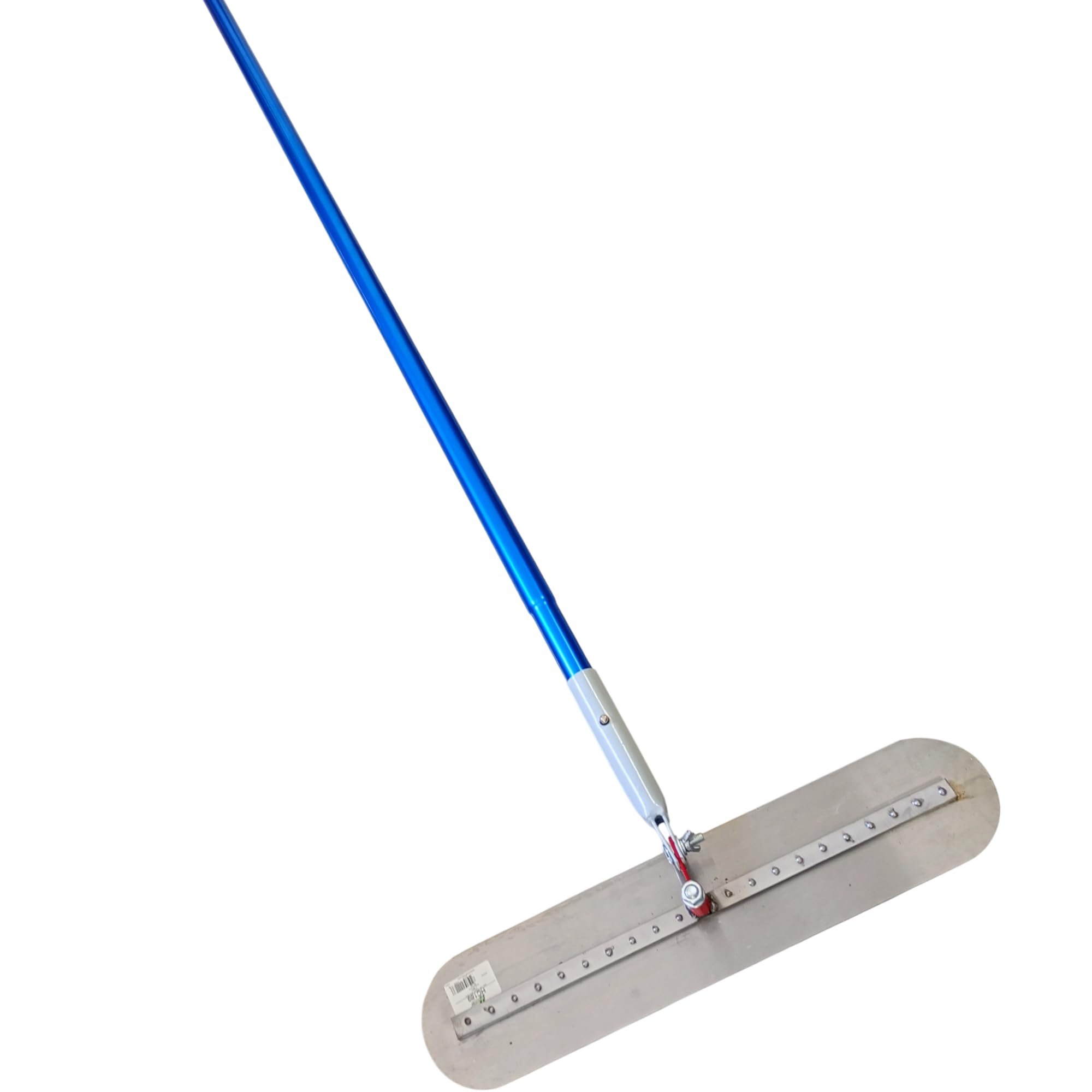 Kit básico alisado de hormigón | Llana Bull Float California con bordes redondeados | Ideal para alisar suelos y pavimentos de hormigón, cemento (KIT Ecónomico 61x13 cm)