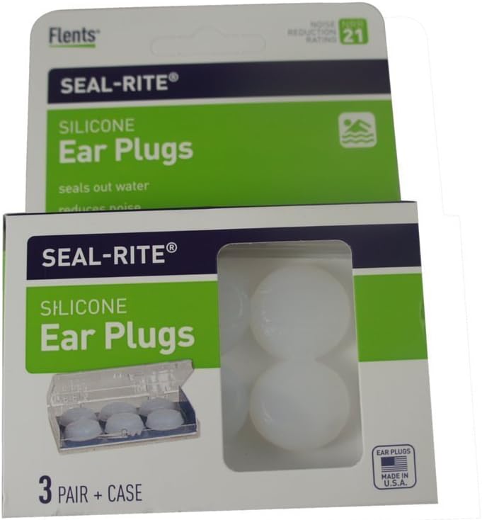 Seal-Rite Ear Plugs - 3 Pair