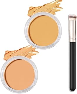 Kaely 2 piezas de corrector en pote de crema,...