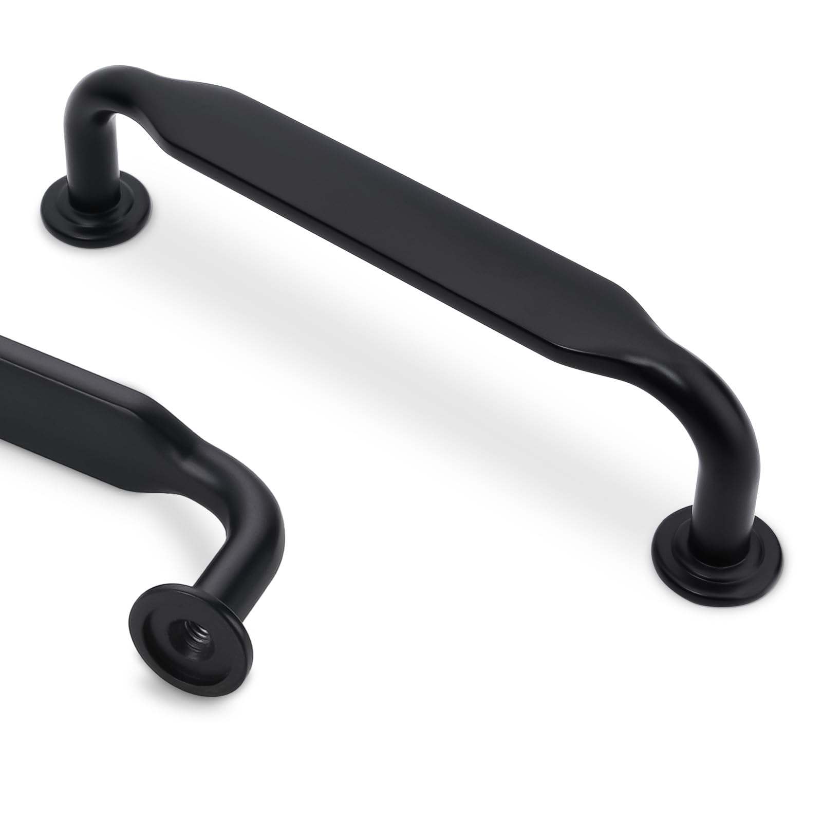 Photo 1 of ****STOCK PHOTO REFERENCE ONLY **** 3-3/4 Inch Cabinet Pulls Matte Black Kitchen Cabinet Handles Zinc Alloy Drawer Pulls Solid Cabinet Hardware