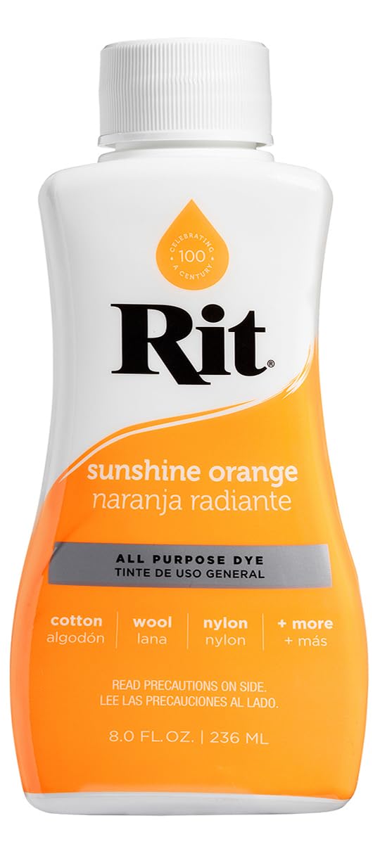 Rit All Purpose Liquid Dye Sunshine Orange 236ml