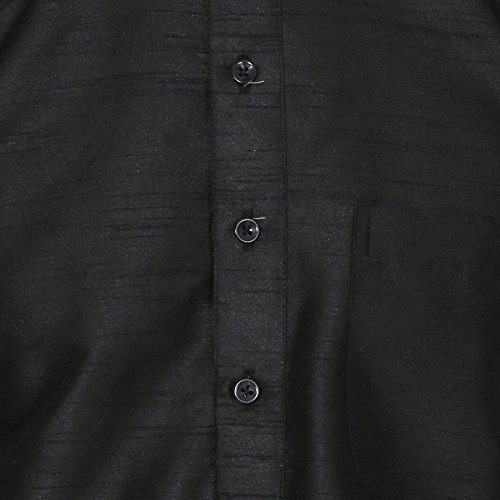 Image of Royal Kurta Men's Cotton Silk Plain Solid Long Only Kurta