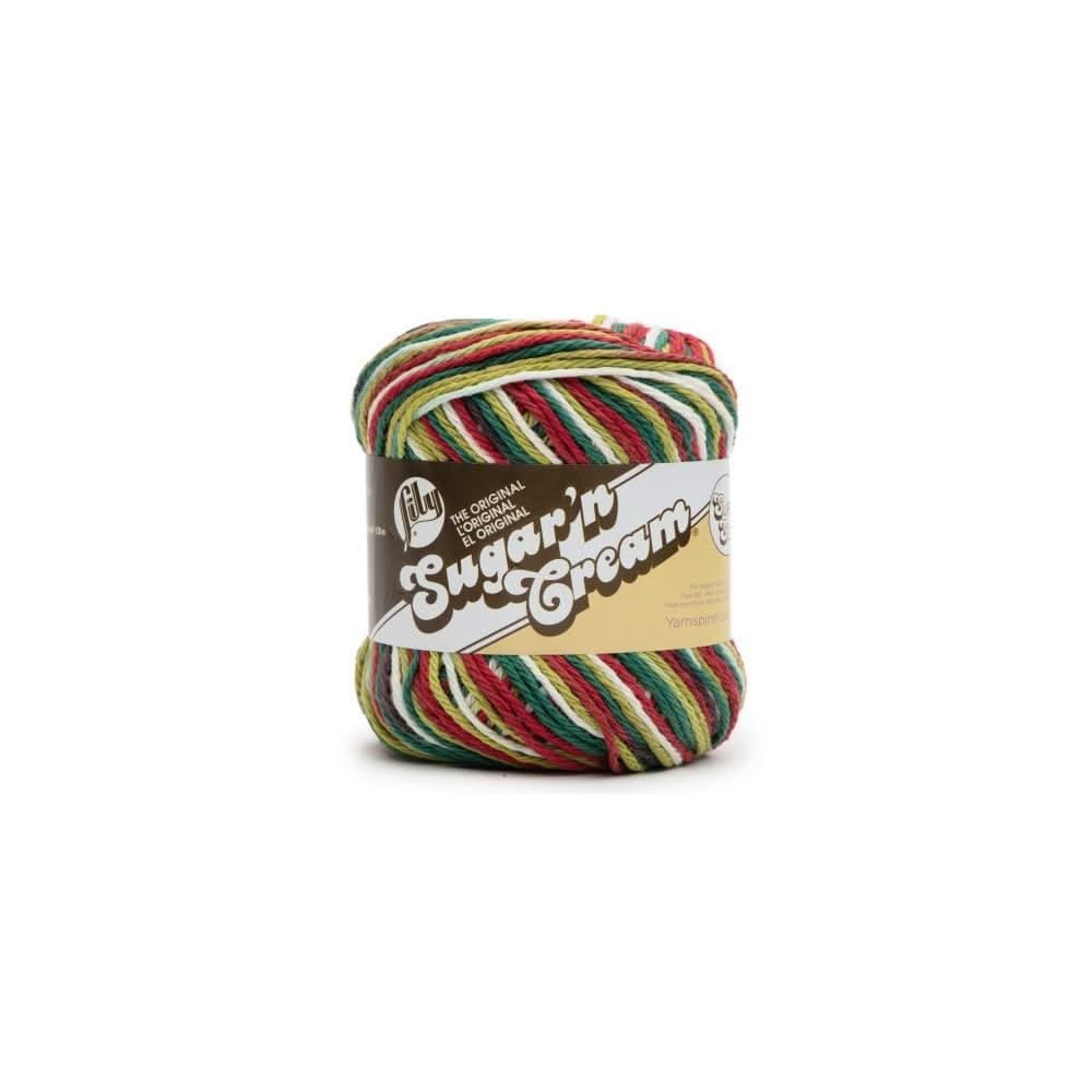 Lily Sugar'n Cream Yarn Summerfield pelote de coton ombré grand format