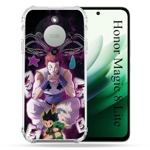 Protection Honor Magic 8 Lite 5G manga Hisoka Hunter X Hunter pour ado