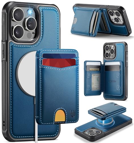 Usroom for iPhone 14 Pro Wallet Case Compatible with Magsafe, Blue by Usroom - Used condition - US$19.18