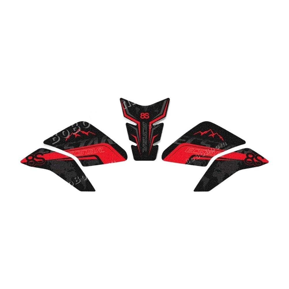 Motorcycle Frosted Side Fuel Tank Pad Sticker Protection Decals for GSX-8S GSX8S GSX 8S Gsx8s Gsx-8s 2023 2024 Motorbike Protector Tanks Pad