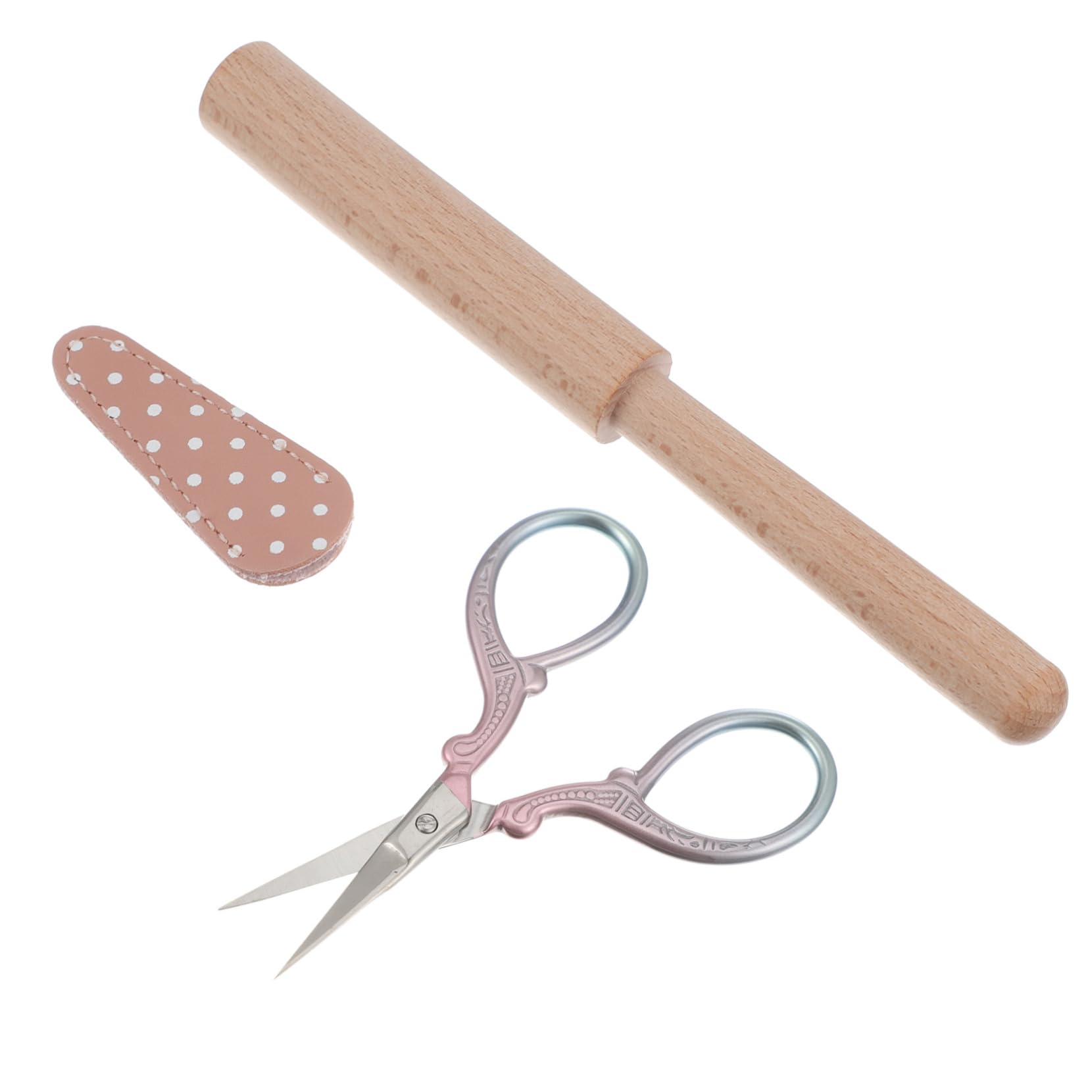ERINGOGO DIY Embroidery Scissors Set Yarn Cutting Tools Ergonomic Design Smooth Edge Perfect for Tapestry Sewing Crafts