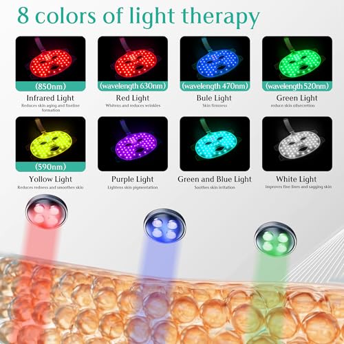 Bubloc BUBLOC-FACEMARK-TYPE-GREEN Red Light Therapy For Face, Led Contour Face Mask Light Therapy thumb #3
