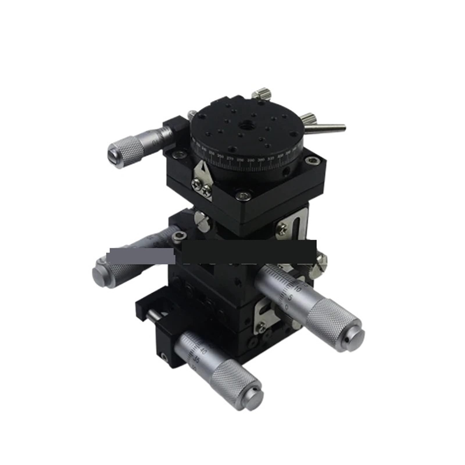 YFBCMXSKG XYZR Axis 40 * 40mm 4 axis V-Type Trimming Platform Manual Linear Stage Bearing Tuning Sliding Table LTP40-L XYZR40-L 9.8N