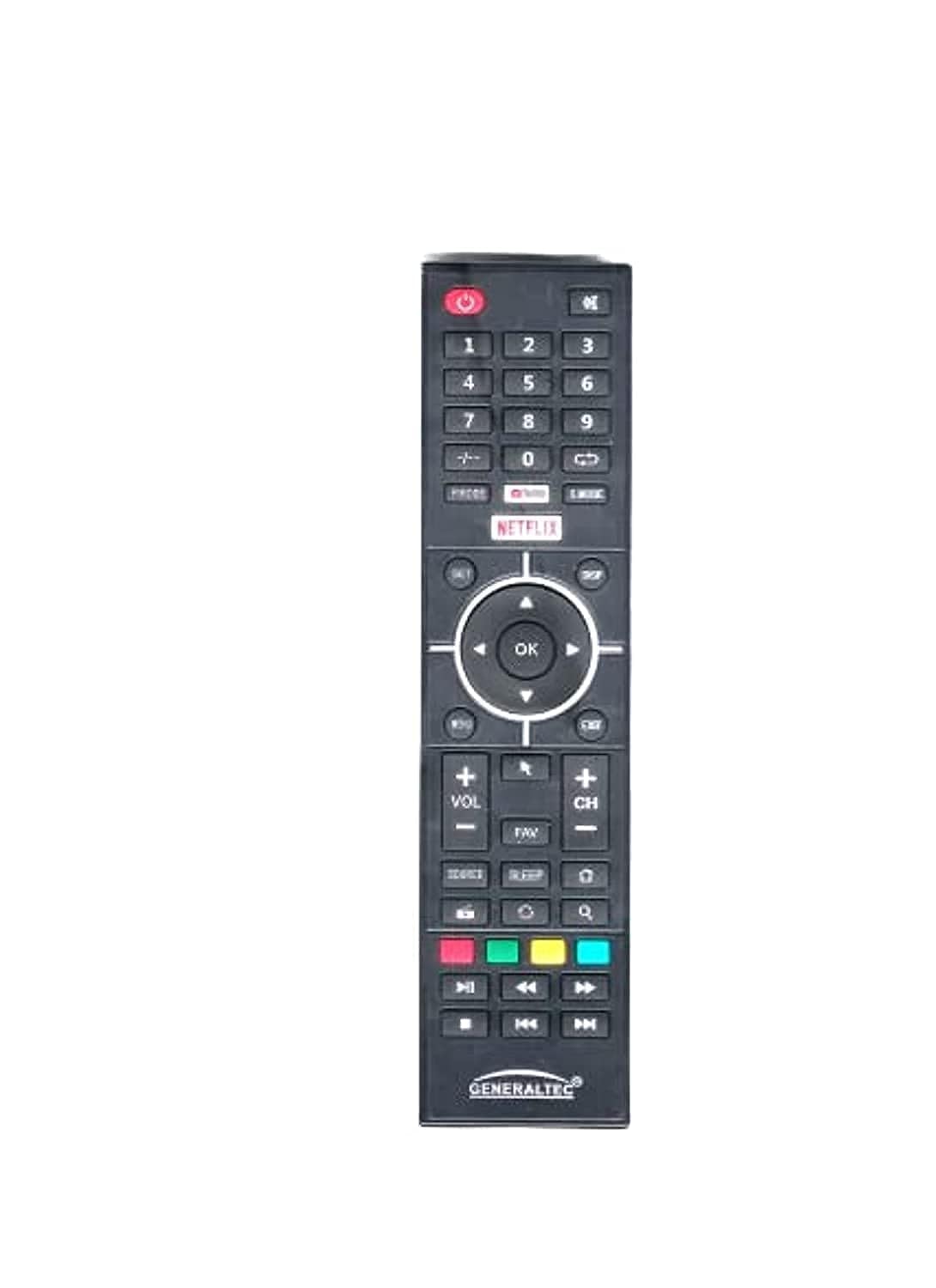 Remote Control for General Tec TV