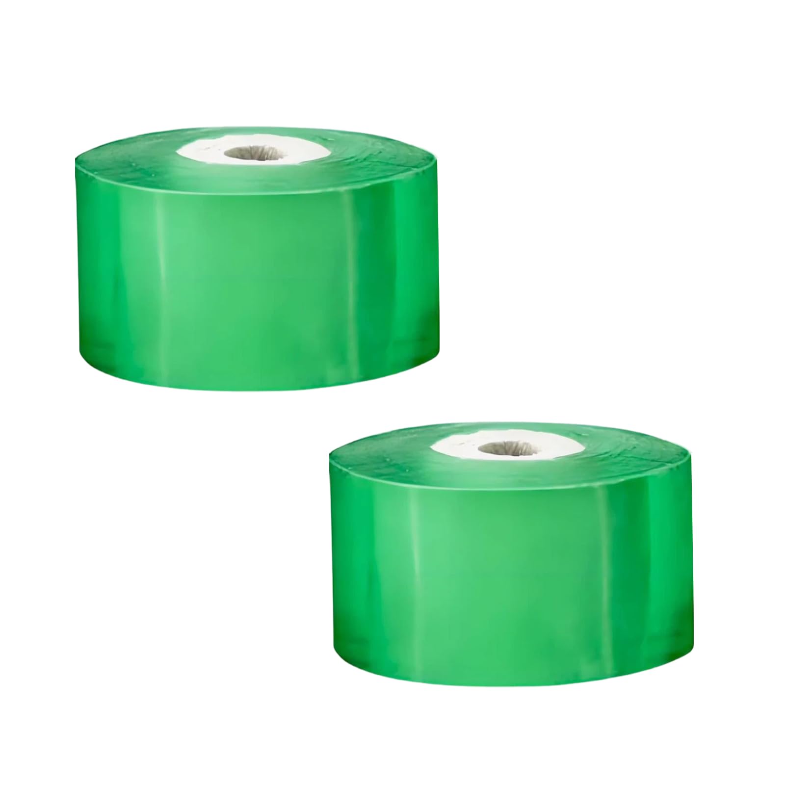 YSDINK 2 Rolls Parafilm Grafting Tape, Biodegradable Self-Adhesive Floristry Film, Stretchable Moisture Barrier Tape for Garden Nursery, Trees & Flowers, 100m x 3cm (Green)