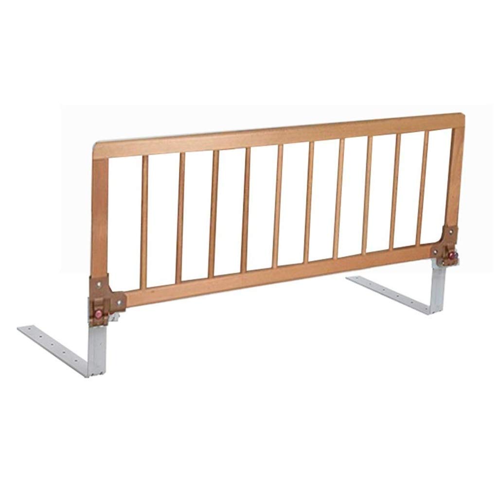 Barandillas de Cama para Personas Mayores de Madera de Haya Plegables, barandilla de Seguridad Universal para Adultos, para Camas empotradas con láminas (tamaño: 105 x 32 cm)