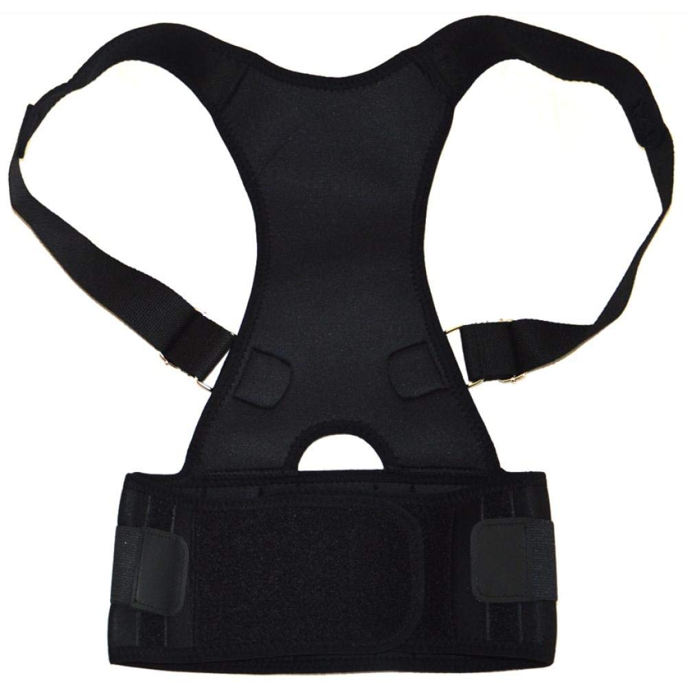 Cinturón de soporte lumbar y corrector de postura Cinturón deportivo para soporte de espalda y alivio del dolor de espalda-nude_l Soporte de espalda Soporte de hombro Cinturón de soporte de espalda