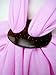 PunPund Sarong Belt Buckle Flower Heart Oval Natural Coconut Shell Hawaiian Handmade Pareo Vintage Beach Wrap Cover Up Shawl Scarf Skirt Bikini Dress Wrap Women Color Brown 3 Pieces in 1 Lot