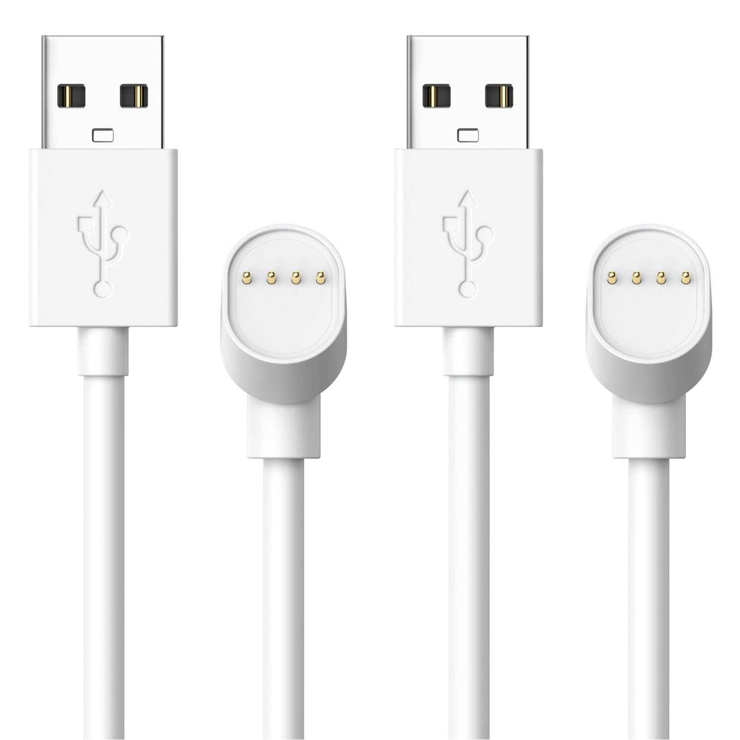 Charge Cable Compatible Google Nest Cam 1M - Magnetic Charging Wire, 2-Pack