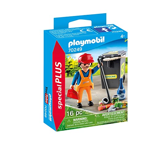 PLAYMOBIL Special Plus 70249 Straßenreiniger, ab 4 Jahren