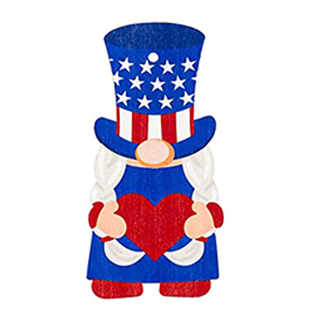Kalttoy G 4Th Of July Ornament Independence Day Hangin Patriotic Acrylic Pendant Decoration Tree Hanger Decoration Ornament Acrylic Pendants For Independence Day