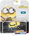 HW Character Cars Hot Wheels Character Cars Minions The Rise of Gru - Complete Set of All 6 1:64 Scale Diecast Vehicles
