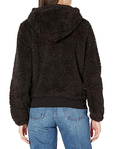 Andrew Marc Women's Teddy Fleece Full Zip Hooded Jacket2