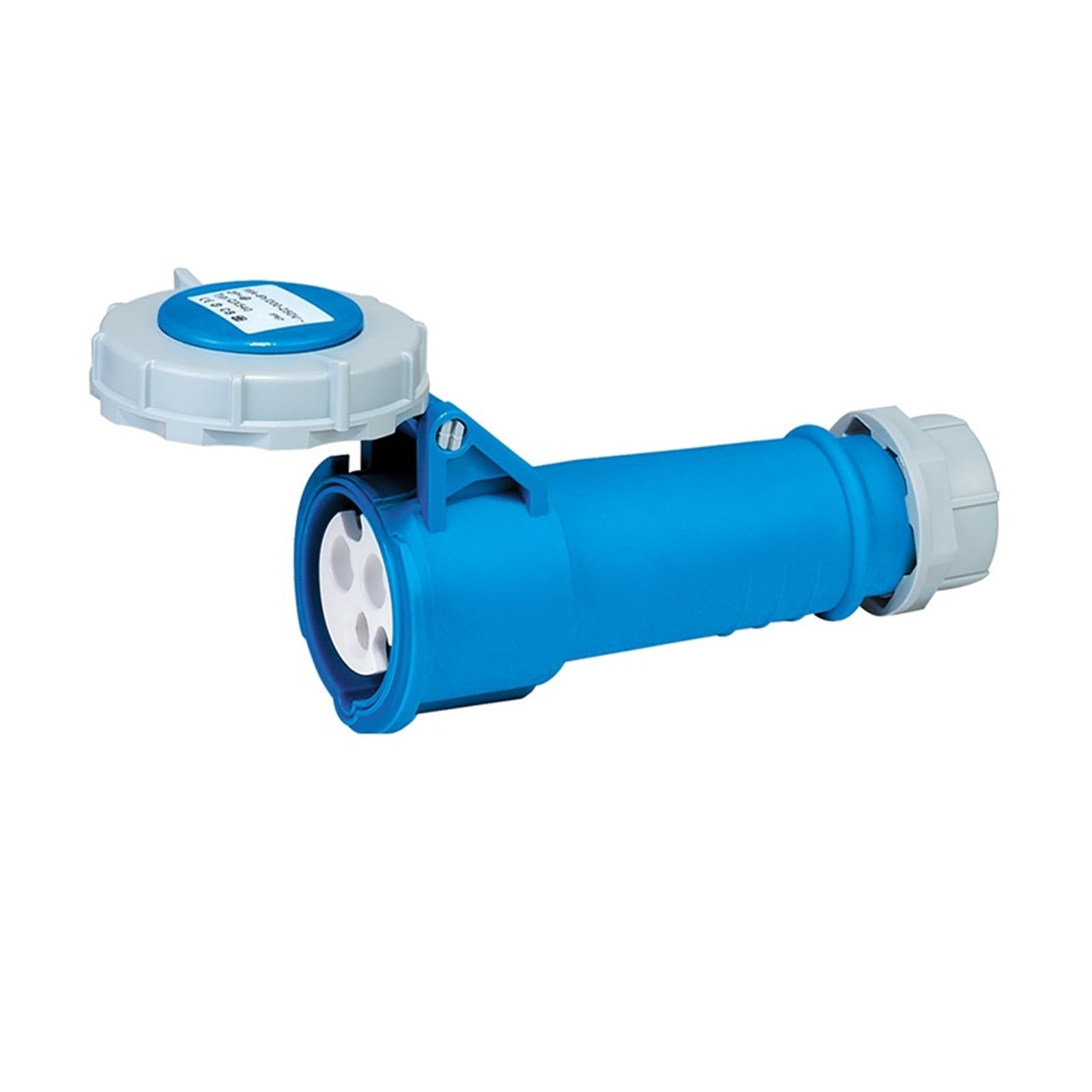 Conector de aviación 3P 16A impermeable IP67 con enchufe inverso de acoplamiento industrial