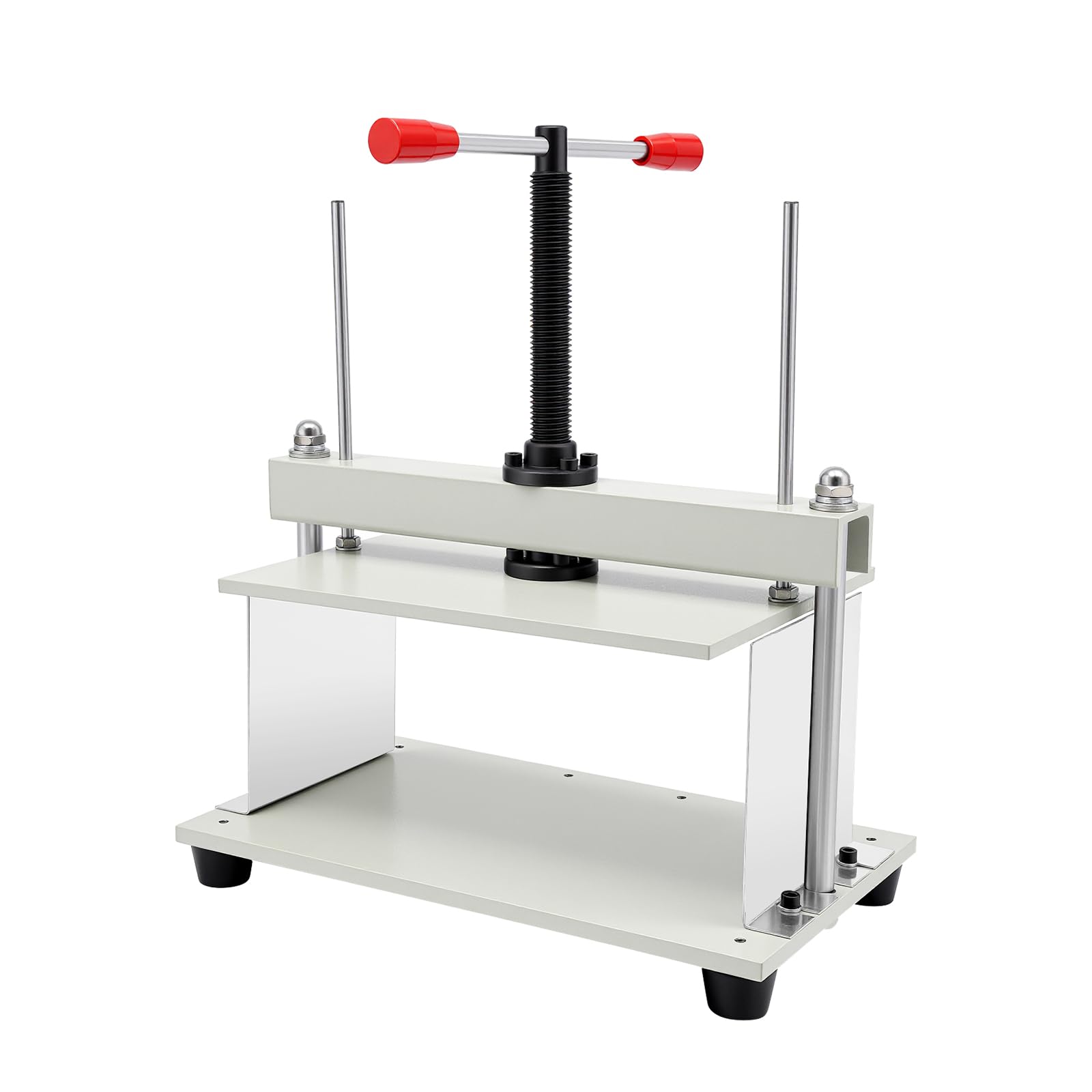 Pressa piatta per carta, 1,5T/3306.93lbs manuale, rilegatrice, pressa per carta, per carta A4 + barra di bilanciamento