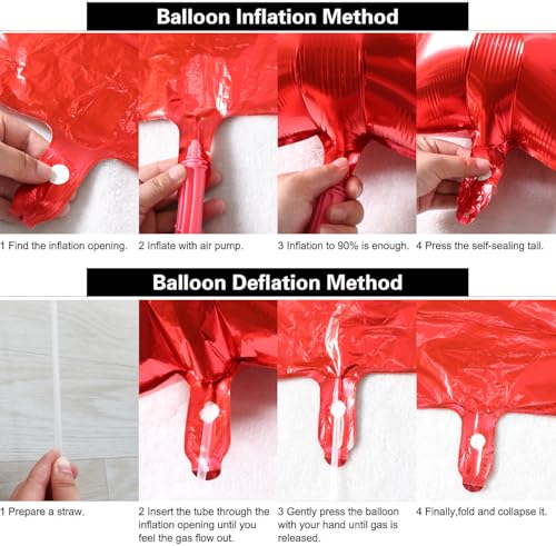 129Pcs Christmas Balloon Garland Arch Kit, Red Green White Gold Balloons with Candy,Red Star, Green Star, Cane Foil Balloons for New Year Xmas Party,Birthday,Baby Shower Decorations - Image 6