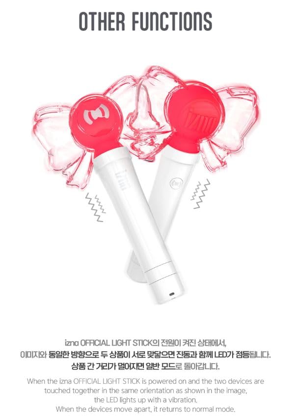 Amazon.co.jp: izna - OFFICIAL LIGHT STICK 公式 ペンライト 輸入品