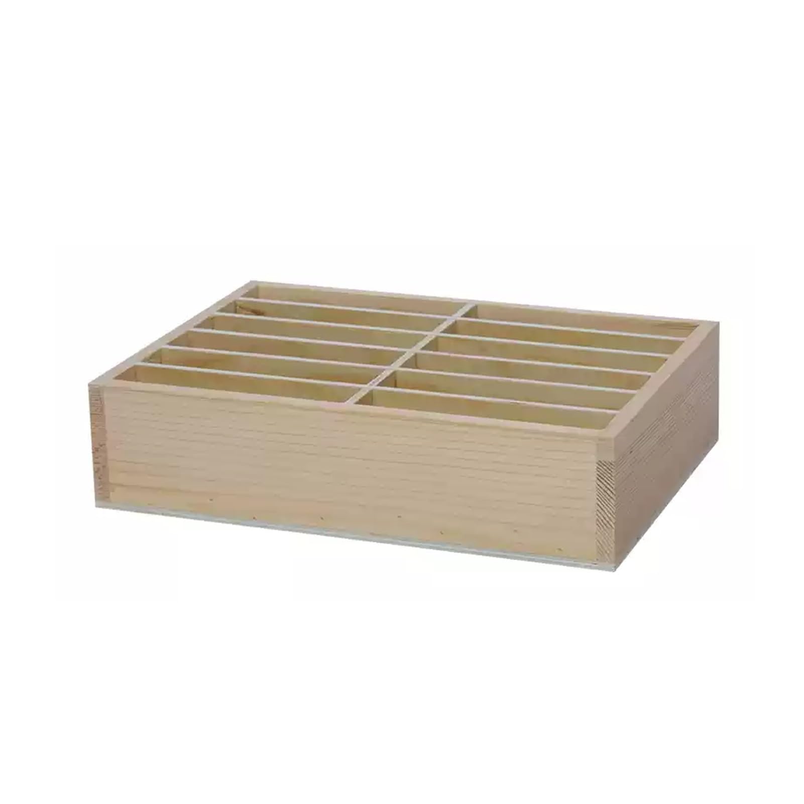 UGTFFT Mobile Phone Storage Box Wooden Mobile Phone Holder Box Desktop Storage Rack,Solid Wood Structure Sturdy and Durable,Compact Suitable for School Office Training Institutions(12 grids)