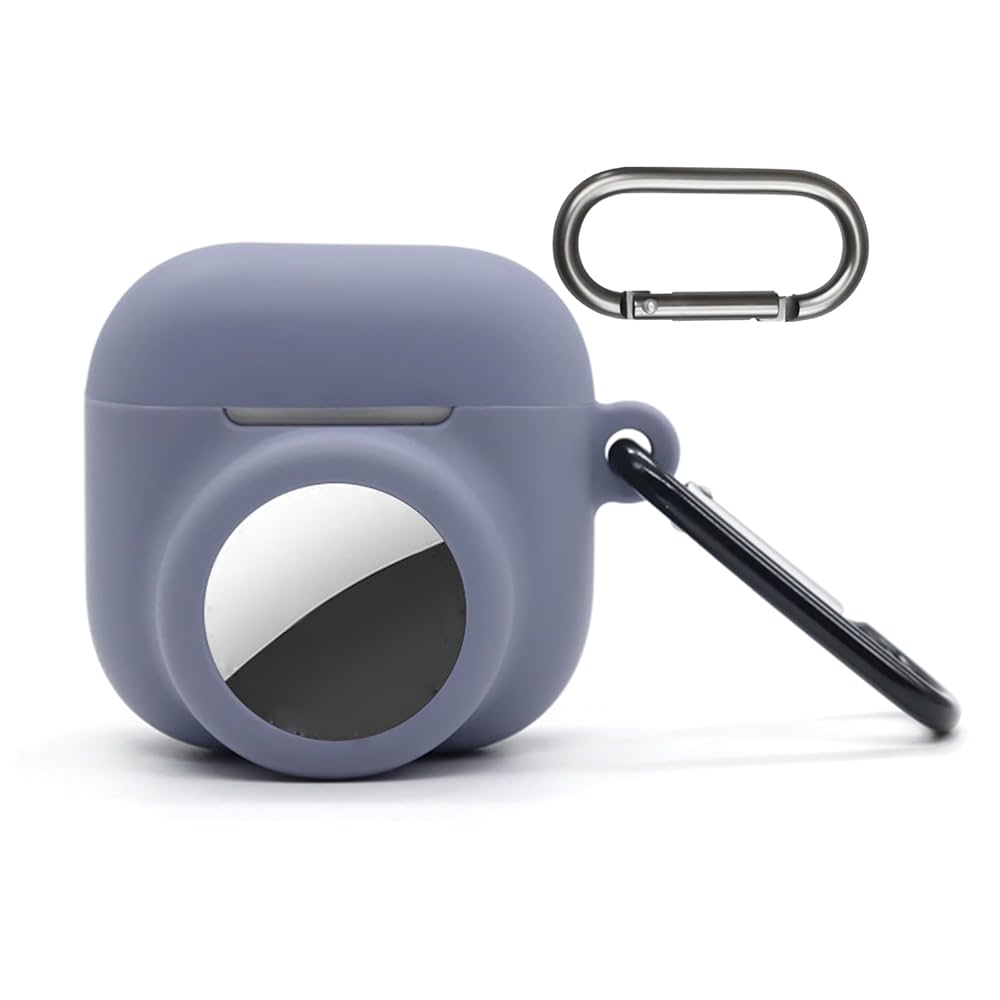 Amazon.com: for Airpods 4 Airtag Cover,2 in 1 Case for
