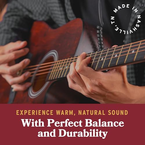 Image of Stringjoy Naturals 12-56 Bluegrass Medium guitar strings - Phosphor Bronze Acoustic Guitar Strings - Enhanced Volume and Dynamic Response for Bluegrass Playing, Acoustic 6 String Set, 1-Pack