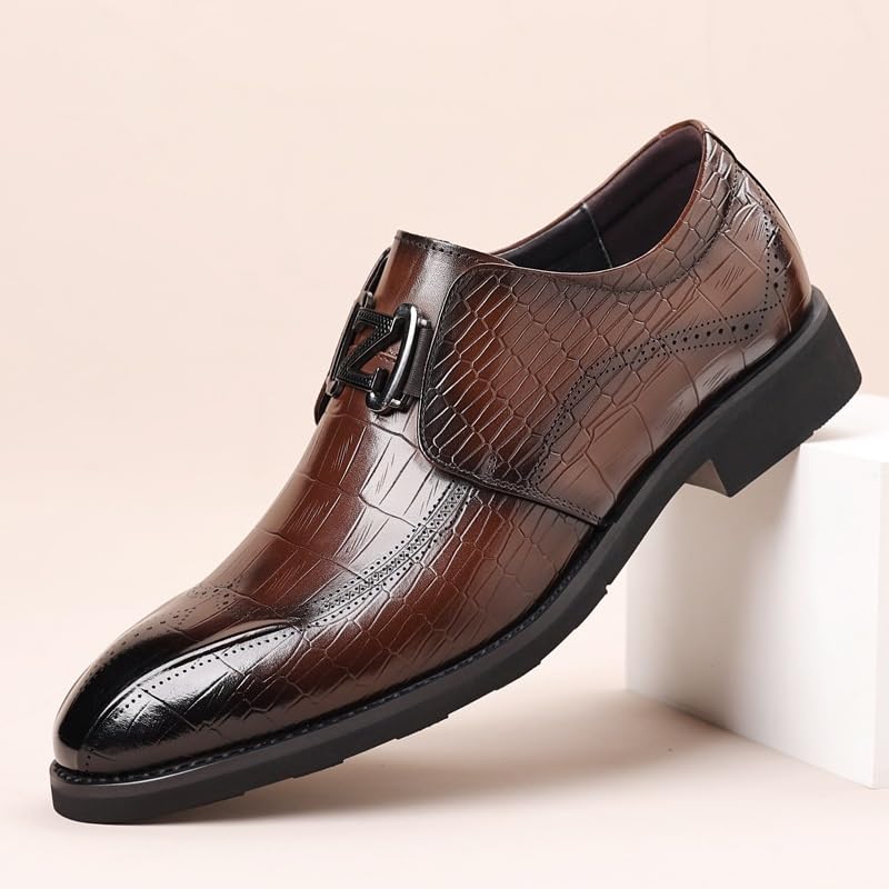 Men's Dress Shoes Fashion Business Slip-On Loafers Shoes Casual Wedding Summer Oxford Shoes for Men2