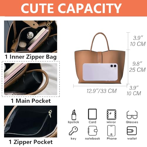 Women Small Bucket Bag for Women Trendy Tote Bags Vegan Leather Shoulder Purses Casual Hobo Crossbody Handbags2