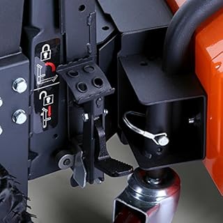 FUXTEC Benzin Kehrmaschine FX-KM196 mit Kehrbesen und 196cc Hubraum optional Schneeschieber, Auffangbehälter und Schneefräse