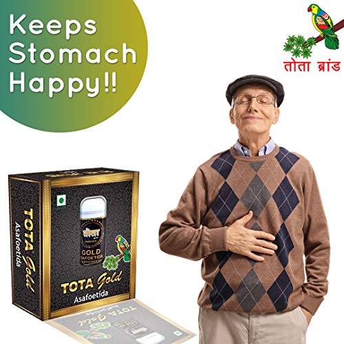 Image of Tota Gold Premium 100% Pure and Strong Hing Granules - 3 Gm Gluten Free Heeng Asafoetida