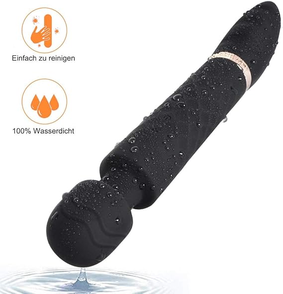 Varilla de masaje, vibrador de silicona para estimulador de ...