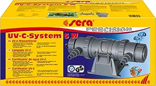 sera UV-C system - High-Performance UV-C Water Clarifier Against Green Water, An Algae Killer of Germs, Parasites and Algae Physically Reduced - Completely Without Chemicals - UVC or UV-C Clarifier