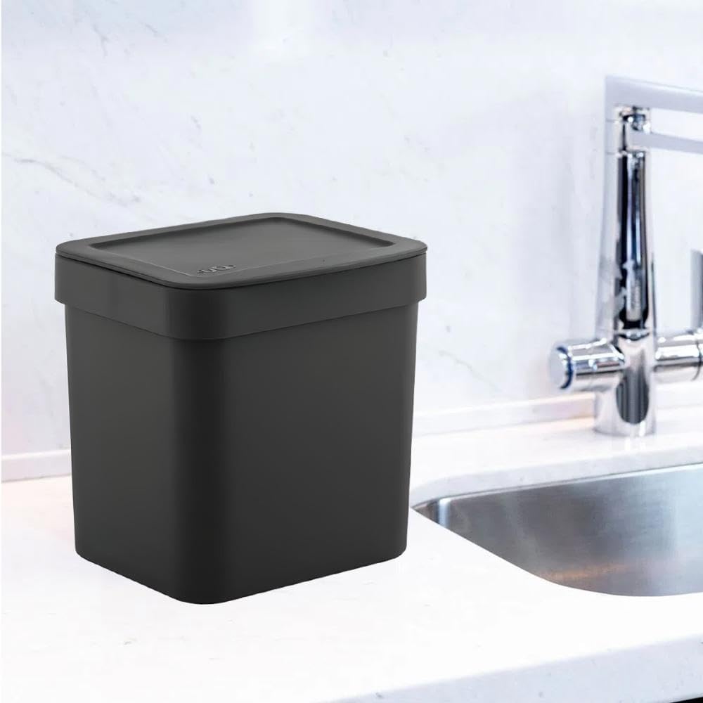 Lixeira Trium 4,7L Ou Preto