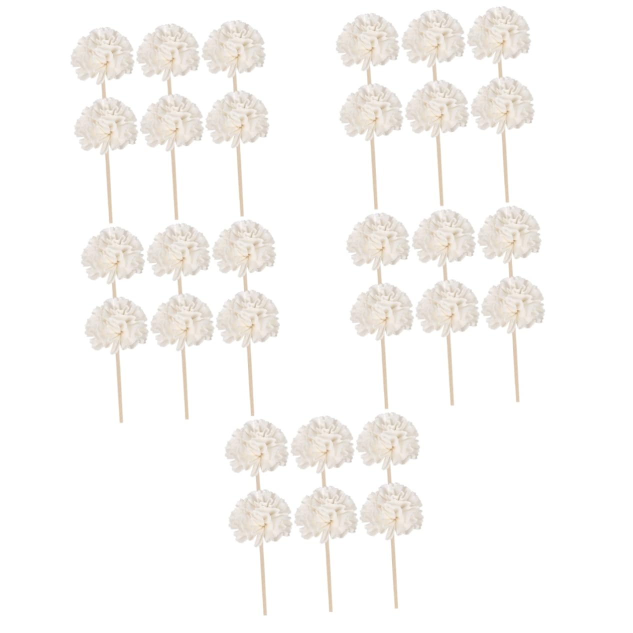 5 Set Rattan Per Aromaterapia Fiore Camera Bagno Profumo Piccolo Bastoni Bastoncino Diffusore Di Fragranze Floreali Bastoncini Di Fiori Diffusori 6 Pezzi * 5