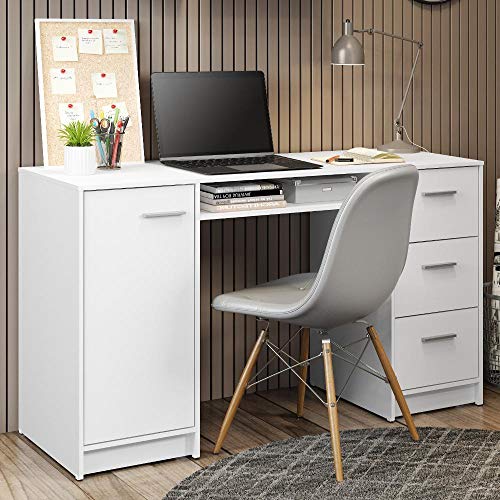 Recopilación y reviews de Escritorio blanco con cajones - los mas comprados. 2 Imagen adicional