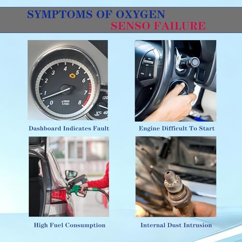 Sensor de Oxígeno Upstream Downstream para Chevy y GMC 4 Piezas miniatura 6