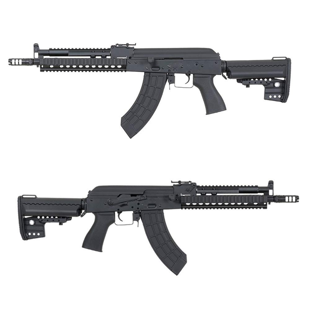 Amazon.co.jp: CM040N AK タクティカル V-STOCK フルメタル電動ガン BK