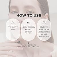 Vista 8 de AHA BHA Exfoliante AHA BHA Exfoliante para cara Solución de peeling AHA BHA para cara Suero exfoliante AHA BHA con alto concentrado de ácido