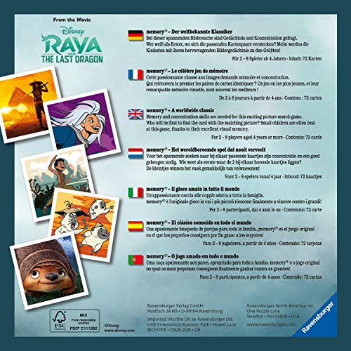 Ravensburger Disney Raya memory® - Image 3