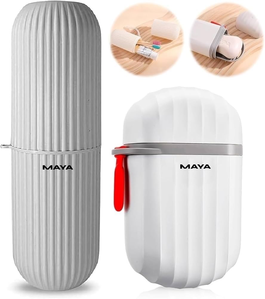 See full amazon price history chart for MAYA all care Travel Soap Case 1 Soap Box with 1 Toothbrush Case Durable Waterproof Soap Box with Lid, Toothpaste Case Holder Portable Travel Soap Case Holder for Bathroom MAYA all care Travel Soap Case 1 Soap Box with 1 Toothbrush Case Durable Waterproof Soap Box with Lid, Toothpaste Case Holder Portable Travel Soap Case Holder for Bathroom (B0DFYHYVQH) Amazon Price History, Amazon Price Tracker