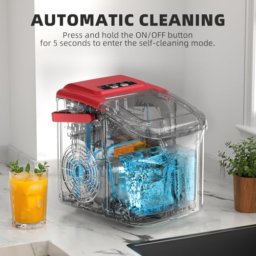 Image of Antarctic Star Countertop Ice Maker, Portable Ice Machine